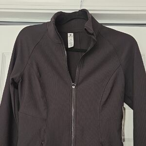 90 Degree By Reflex Black Ribbed Jacket